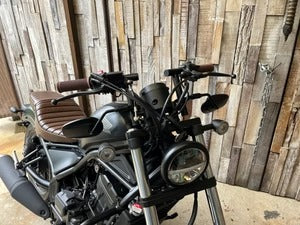 DOPE-RBD105 ロングロボットハンドル&ブレーキホース for Rebel250/300/500 Year2025~
