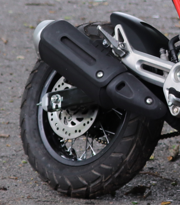 8ft-MONKEY GROM DAX Spoke black Wheel Set (FR ABS対応)　